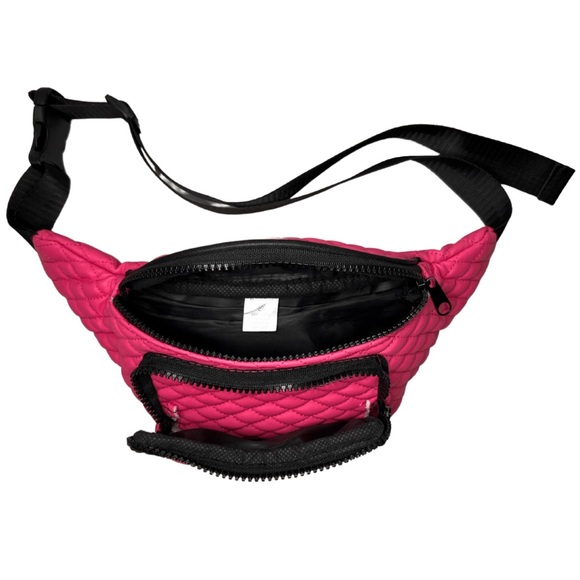 Kensie Pink Quilted Fanny Pack - Picture 4 of 5
